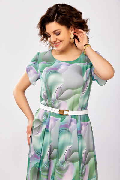 🥰【S-5XL】Nowa i elegancka, wysokiej jakości sukienka z szyfonu