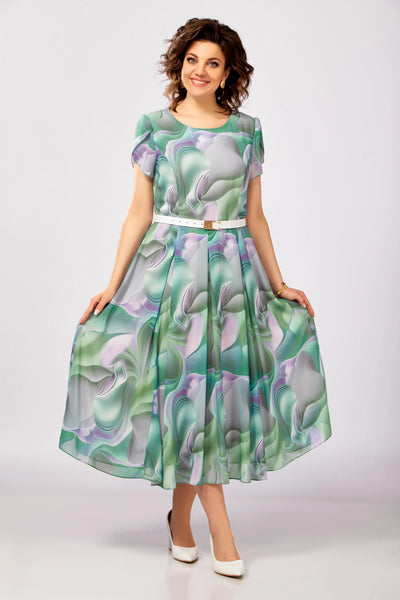 🥰【S-5XL】Nowa i elegancka, wysokiej jakości sukienka z szyfonu