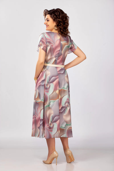 🥰【S-5XL】Nowa i elegancka, wysokiej jakości sukienka z szyfonu